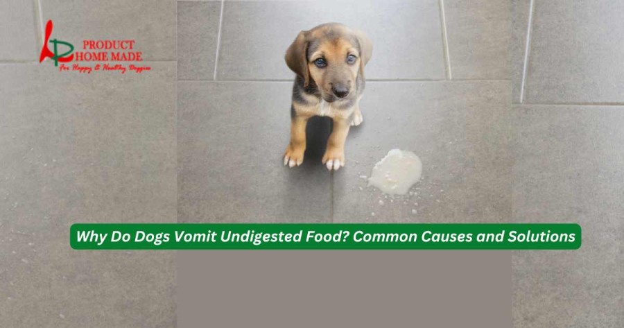 Why do dogs vomit undigested food